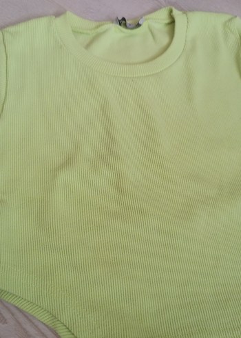 kısa kollu crop - Görsel 2