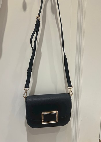 Carpisa deri siyah canta - Görsel 2