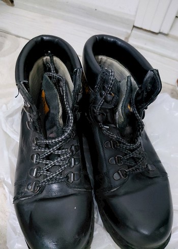 Siyah Deri Biker Botlar Tokalı - Görsel 3