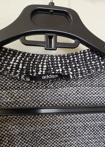 Örgü Desenli Gri Uzun Kadın Hırka - Görsel 3