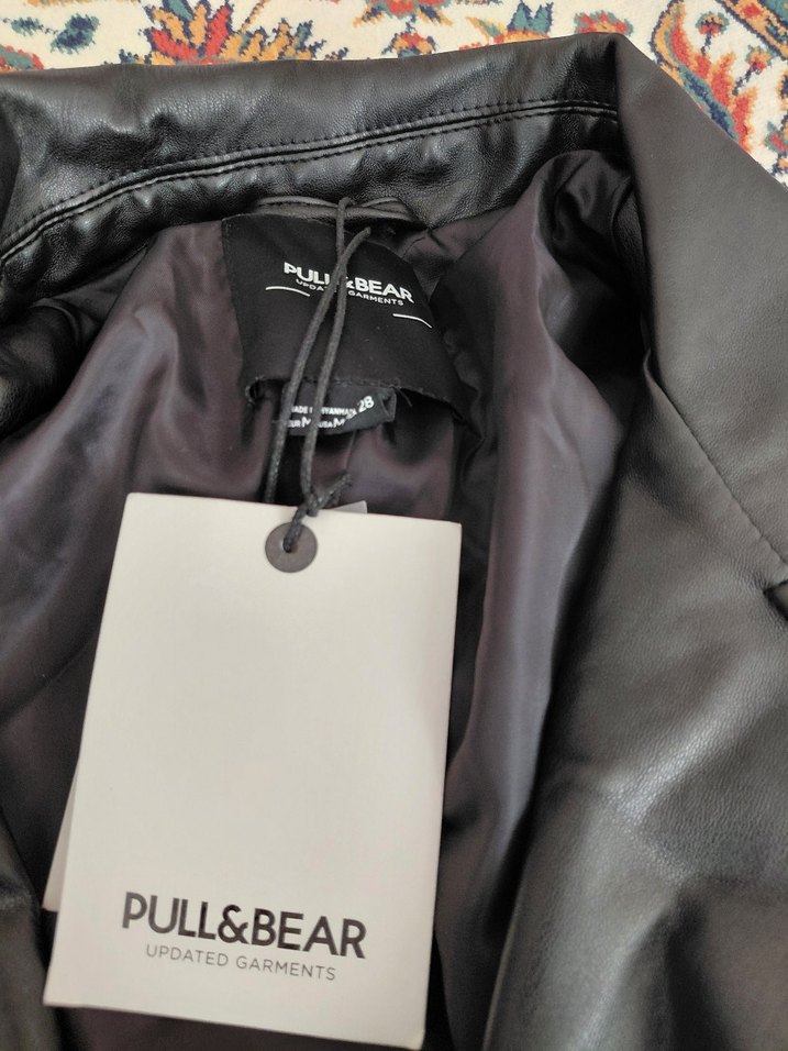 Kadın Kahverengi Deri Kemerli Uzun Trençkot - Görsel 4