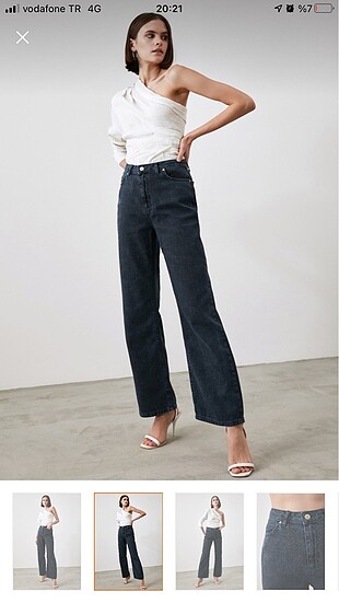 Trendyol & Milla Yüksek Bel Wide Leg Jean
