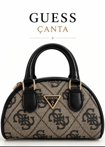 Guess Monogramli Sik Mini Canta