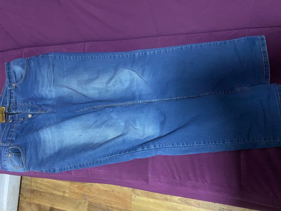 Düğmeli Lacivert Koyu Renk Erkek Demska Pantolon - Görsel 4