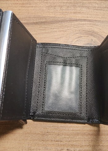 Mekanizmalı Suni deri Erkek Cüzdanı - Görsel 4