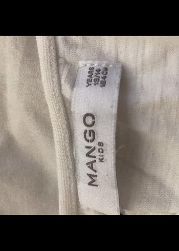 Beyaz Baskılı Kız Çocuk tişört - Görsel 3