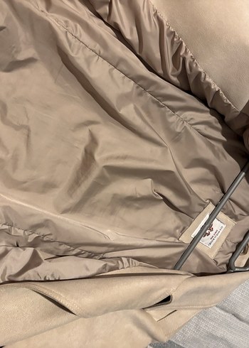 Bej Süet Kadın Kısa Ceket - Görsel 7