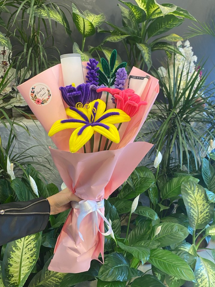 Şönil Rapunzel Buketi - Görsel 3