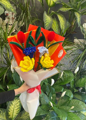 Şönil Pamuk Prenses Buketi - Görsel 3