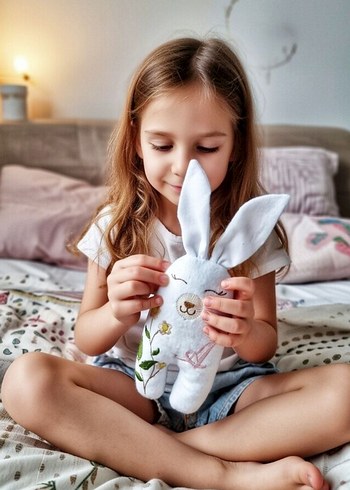 Harf Nakış İşleme Kumaş Oyuncak - Görsel 3