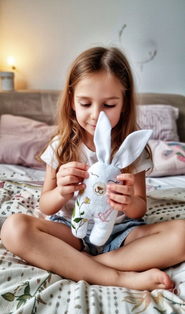 Harf Nakış İşleme Kumaş Oyuncak - Görsel 3