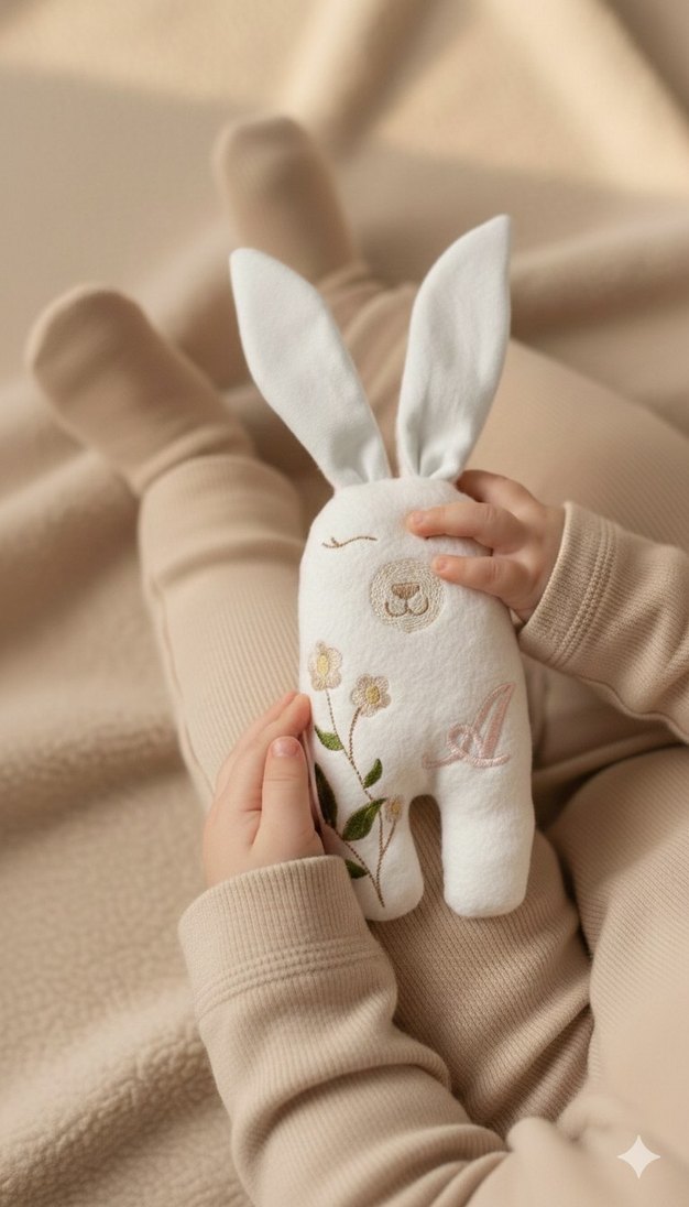 Harf Nakış İşleme Kumaş Oyuncak - Görsel 2