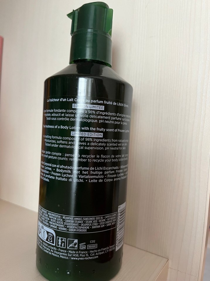 Yves Rocher Frozen Lychee Vücut Losyonu - Görsel 2
