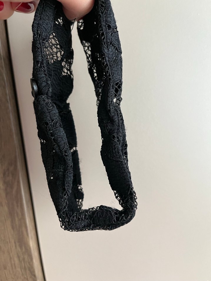 Siyah Dantel Güpürlü Elbise( mezuniyet düğün nişan ) - Görsel 5