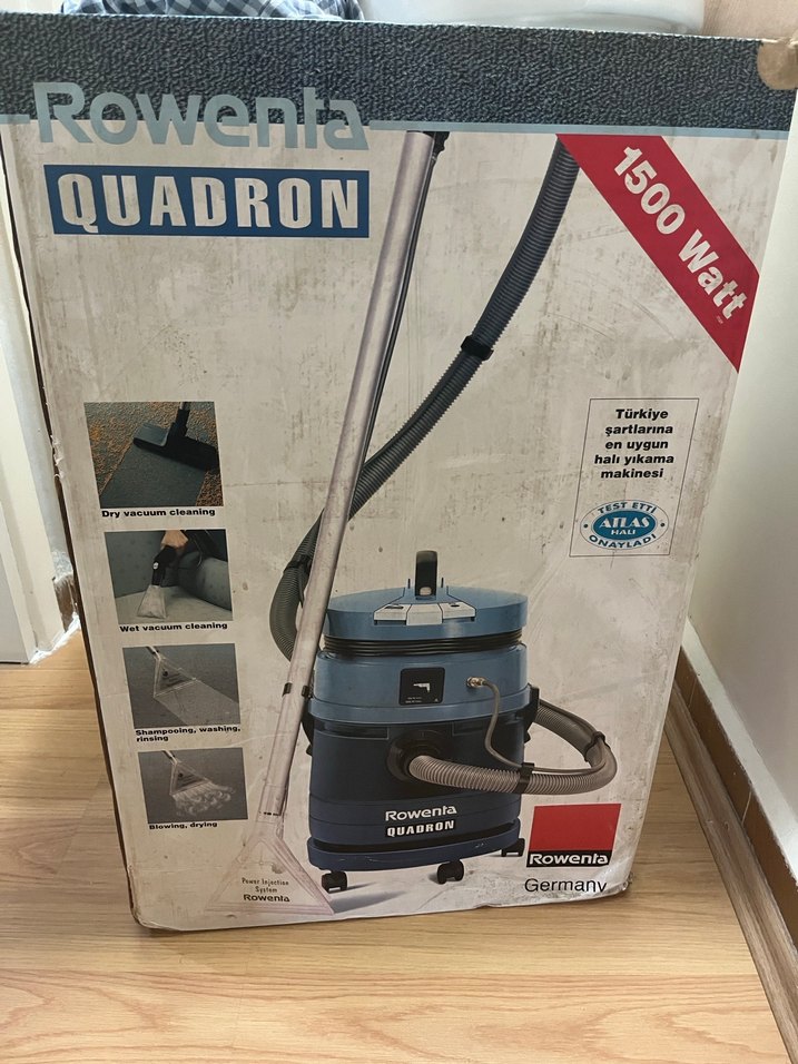 Rowenta Gri Elektrikli Süpürge ve halı yıkama makinesi - Görsel 3