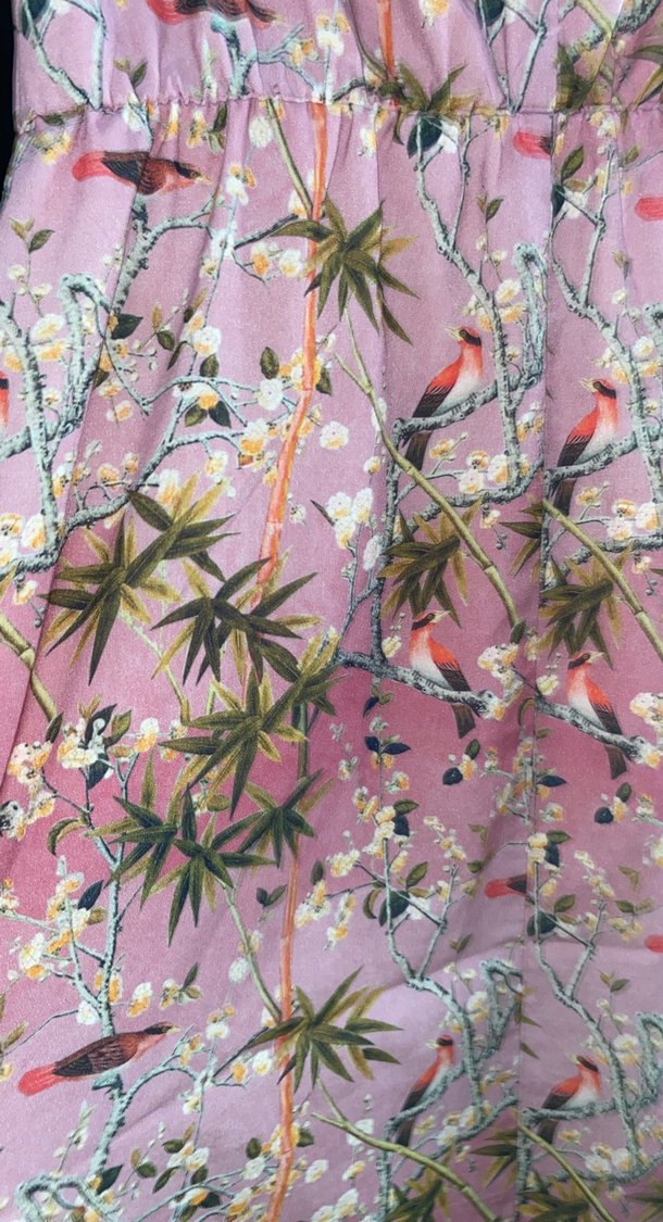 Pembe Bohem Salaş Uzun Elbise - Görsel 3