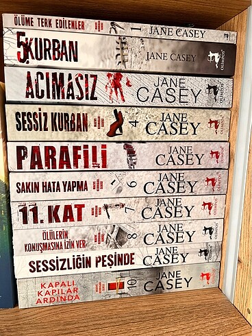 Jane Casey Maeve Kerrigan serisi set