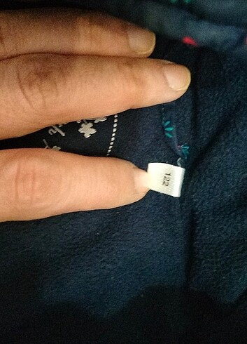 6 Yaş Beden Kız çocuk kalın içi polarli mont