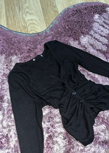 Siyah önü büzgülü büstiyer - Görsel 3