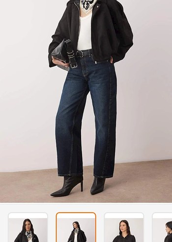 Siyah Süet Kemerli Salaş Kadın Ceket - Görsel 3