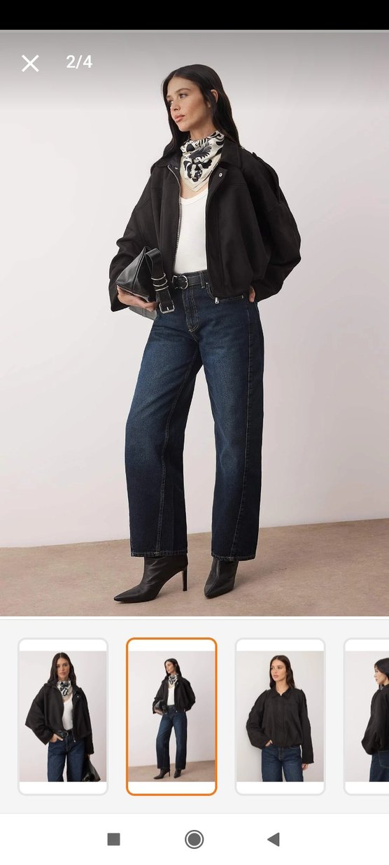 Siyah Süet Kemerli Salaş Kadın Ceket - Görsel 3