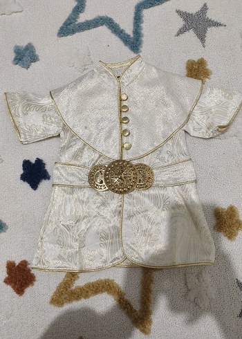 Beyaz İşlemeli Çocuk Mevlüt &Sünnet Takımı - Görsel 5