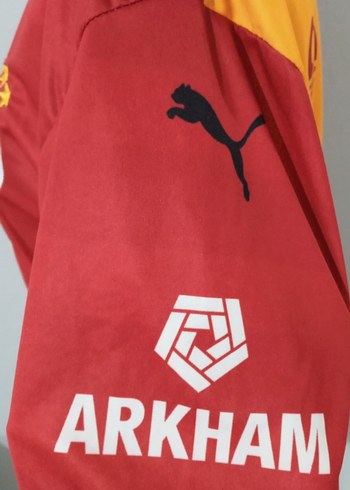 Sarı-Kırmızı Baskılı Kısa Kollu Erkek Forma - Görsel 3