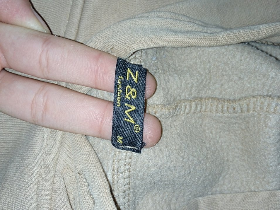 Bej Kapüşonlu Kadın Sweatshirt - Görsel 3