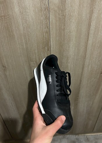 Orjinal Siyah Puma unisex Spor Ayakkabı - Görsel 5