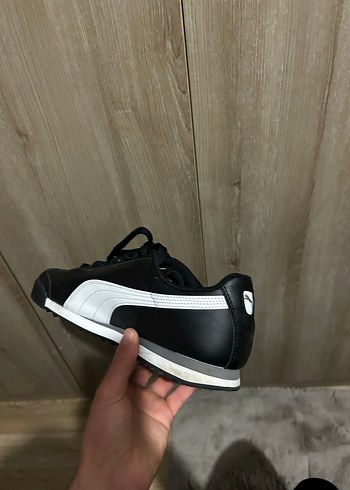 Orjinal Siyah Puma unisex Spor Ayakkabı - Görsel 3