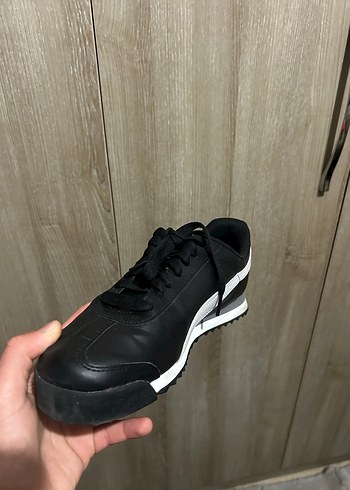 Orjinal Siyah Puma unisex Spor Ayakkabı - Görsel 6