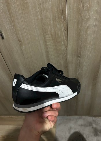 Orjinal Siyah Puma unisex Spor Ayakkabı - Görsel 2