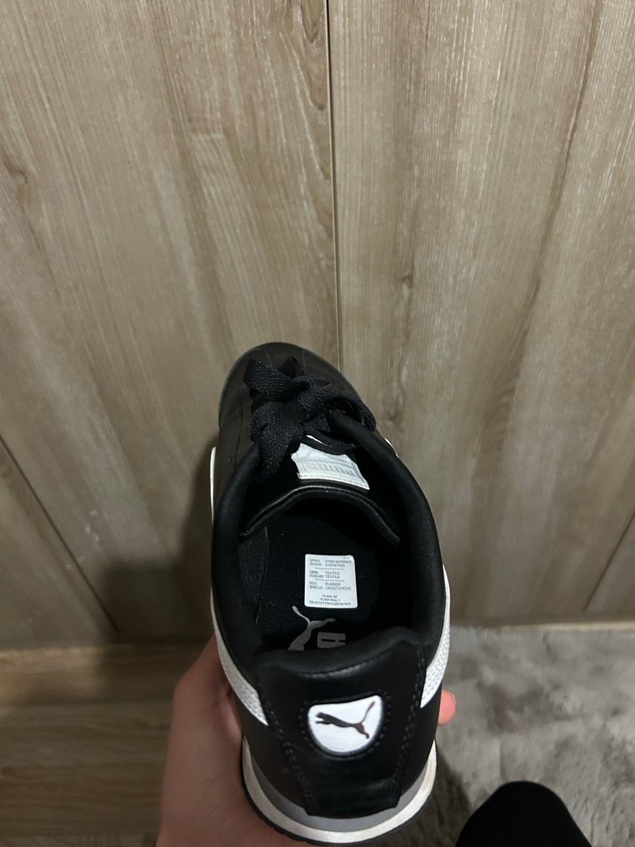 Orjinal Siyah Puma unisex Spor Ayakkabı - Görsel 4