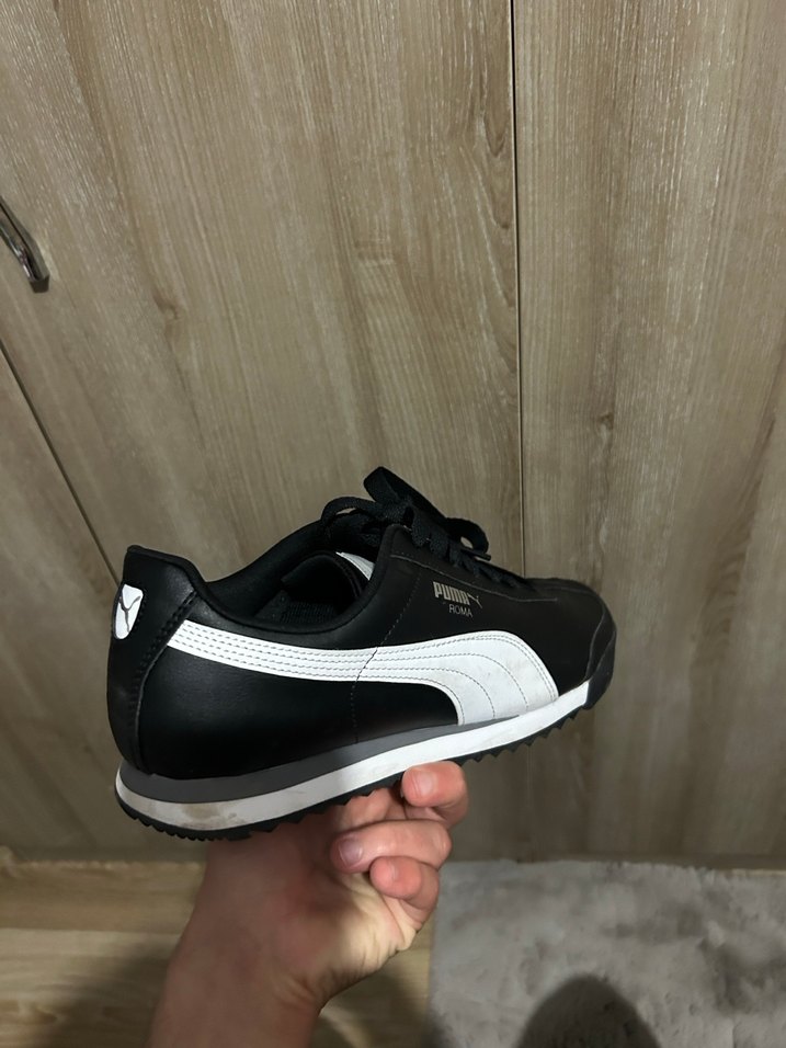 Orjinal Siyah Puma unisex Spor Ayakkabı - Görsel 2