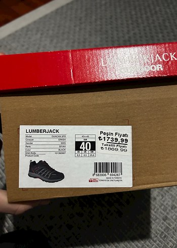 Kırmızı Lumberjack Outdoor - Görsel 2