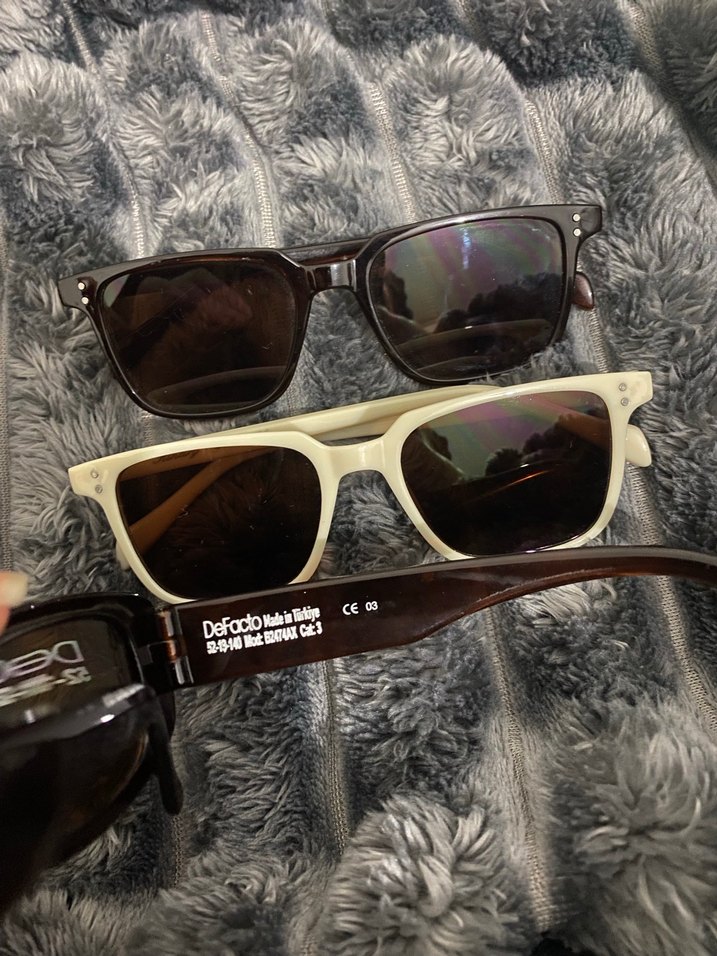 Bohem Tarzı Kahverengi Kadın Güneş Gözlükleri - Görsel 3