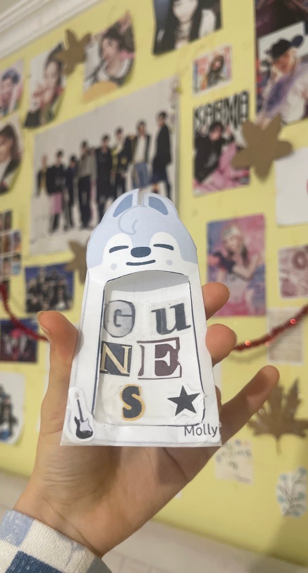 Straykids(wolfchan)photocard holder(açıklamayı okuyun! - Görsel 3