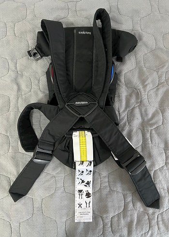 Babybjörn Kanguru 3D Cotton Woven/Black - Görsel 2