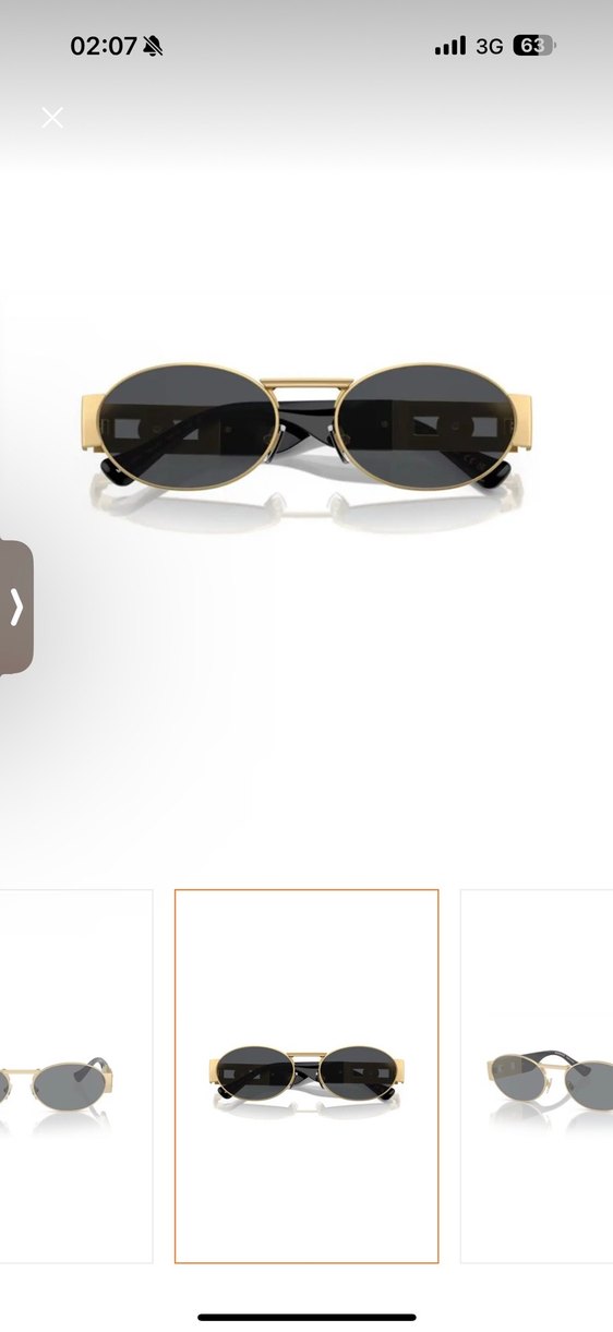 Versace güneş gözlüğü - Görsel 3