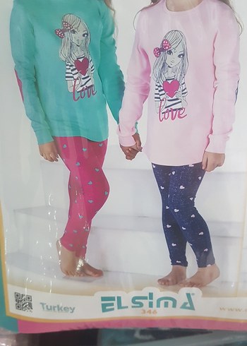 uzun kol tayt takım çocuk( 1 7 yaş arası) - Görsel 2