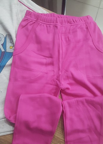 Gri kız çocuk eşofman takımı - Görsel 6