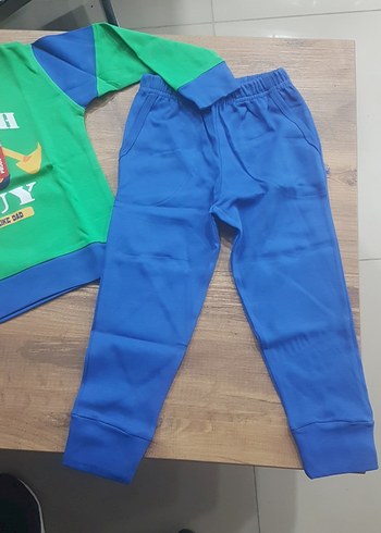 Erkek Çocuk Renkli Baskılı eşortman takımı - Görsel 4