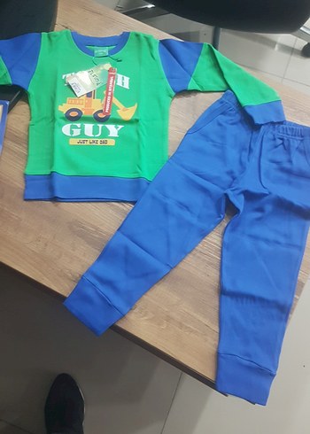 Erkek Çocuk Renkli Baskılı eşortman takımı - Görsel 7