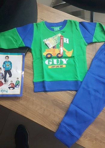 Erkek Çocuk Renkli Baskılı eşortman takımı - Görsel 3