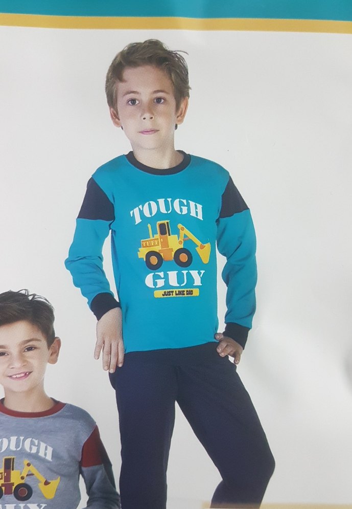 Erkek Çocuk Renkli Baskılı eşortman takımı - Görsel 2