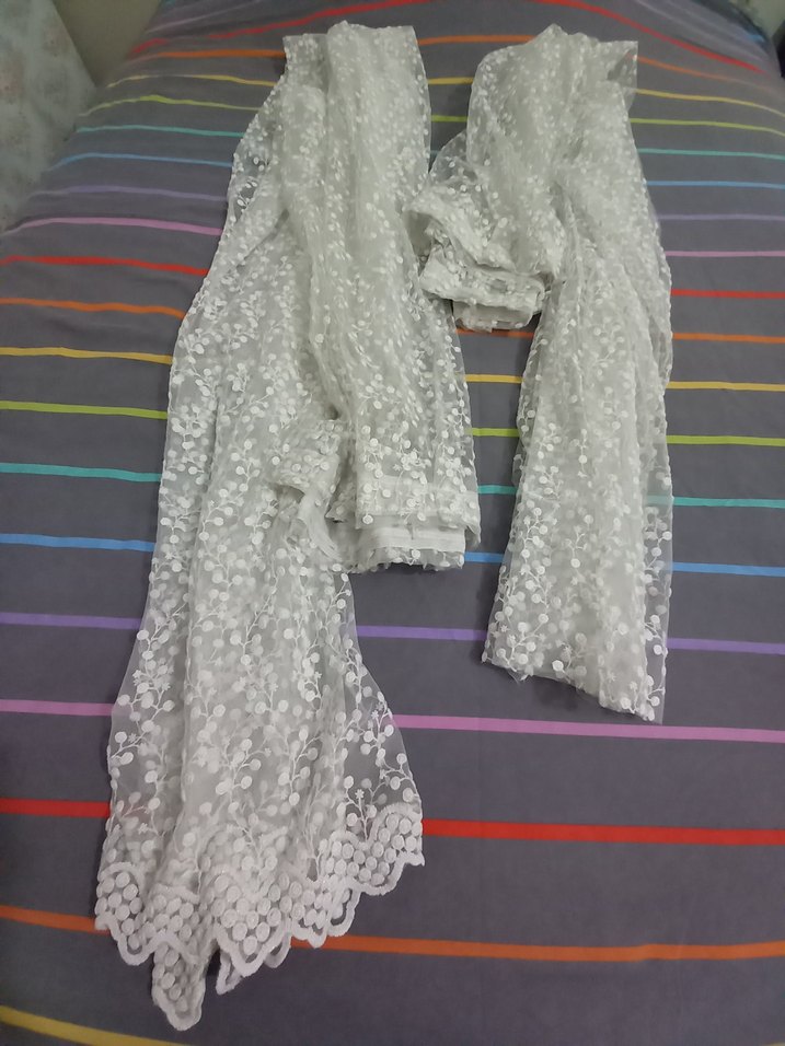 2 parça tül - Görsel 5