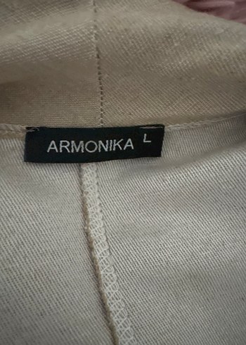 Bej Kadın Keten Regular Blazer - Görsel 4