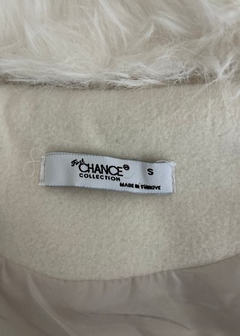 Kadın Beyaz Kürklü Midi Ceket - Görsel 8