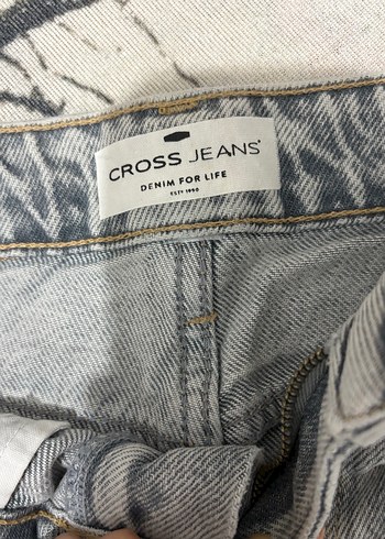 Gri Rahat Kesim Kadın Kot Pantolon - Görsel 3