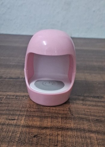 miniQ3 Pembe Mini Tırnak Lambası 2 tanedir içinde sarjı vardır - Görsel 4